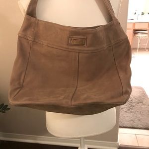 Beautiful suede hobo chic Hlaska purse $30